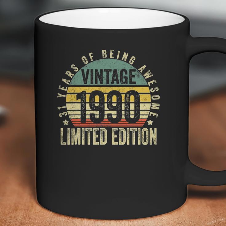 31 Years Old Vintage 1990 Limited Edition 31St Birthday Coffee Mug