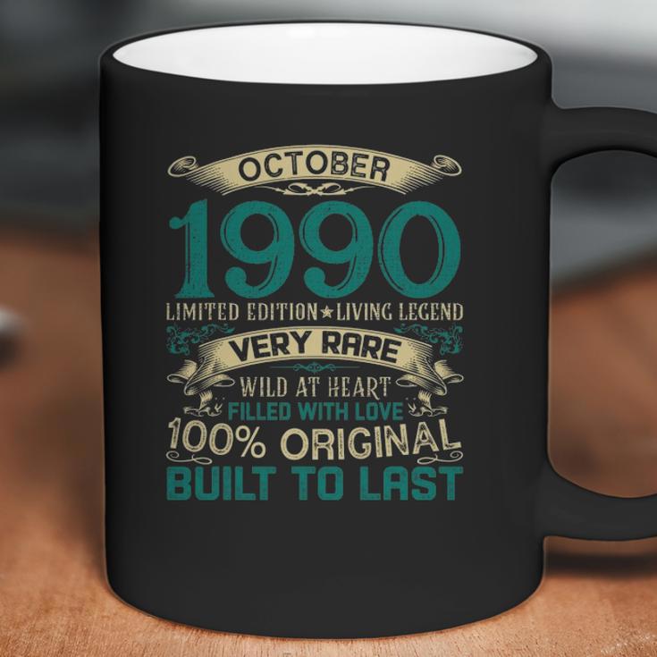 31St Birthday October 1990 Limited Edition Gift 31 Years Old Coffee Mug