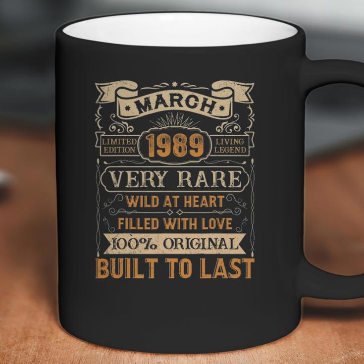 32Nd Birthday Gifts 32 Years Old Retro Born In March 1989 Ver2 Coffee Mug