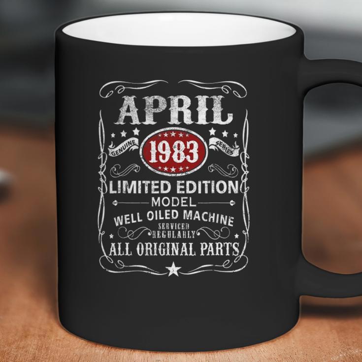 38 Years Old 38Th Birthday Decoration April 1983 Ver2 Coffee Mug