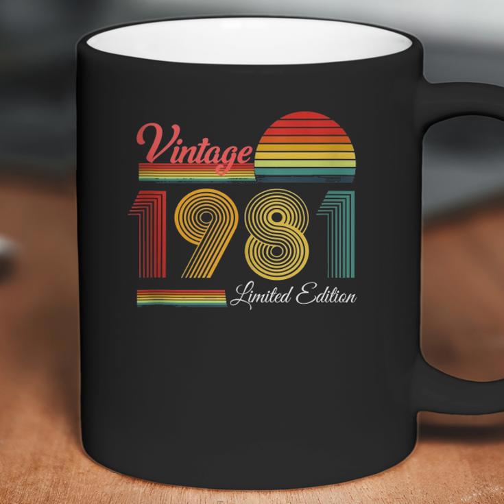 40Th Birthday 40 Years - 1981 Vintage Limited Edition Coffee Mug