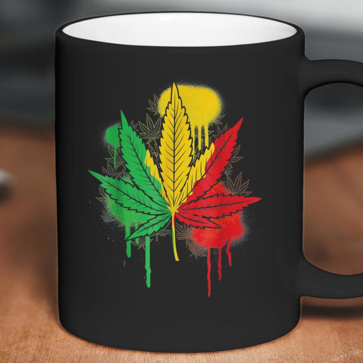 420 Day Marijuana Weed Cannabis Leaf Coffee Mug