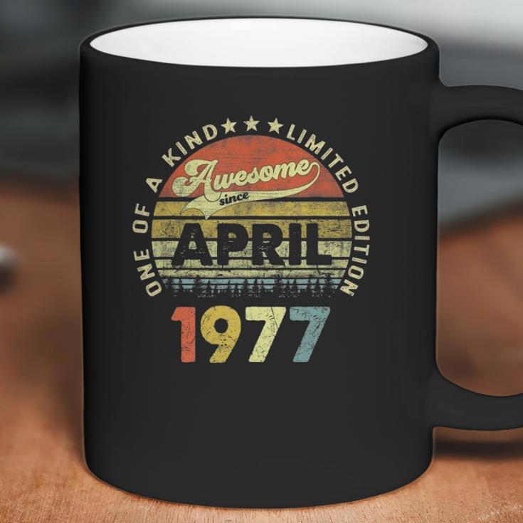 44 Years Old Birthday Gifts Awesome Since April 1977 Ver2 Coffee Mug