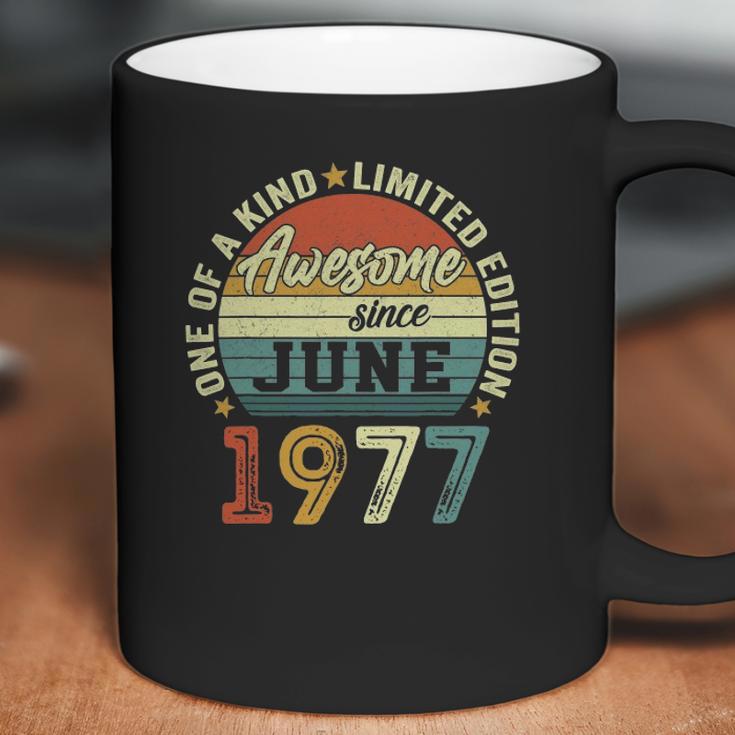 44 Years Old Birthday Awesome Since June 1977 44Th Birthday Coffee Mug