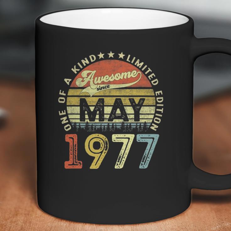 44 Years Old Birthday Awesome Since May 1977 44Th Birthday Coffee Mug