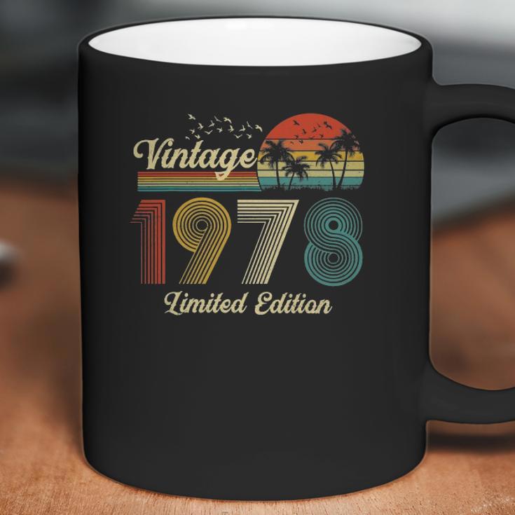 44 Years Old Vintage 1978 Limited Edition 44Th Birthday Coffee Mug