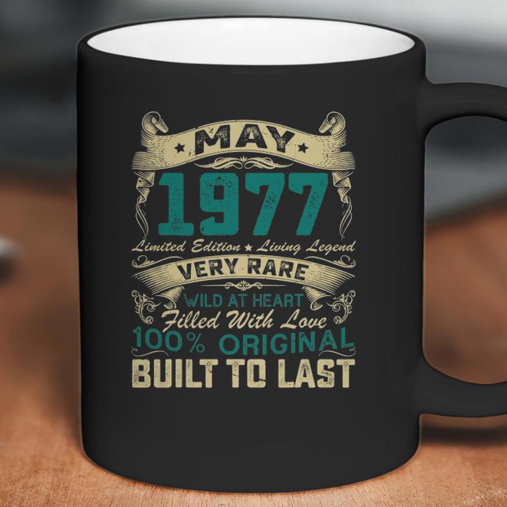 44Th Birthday Decorations May 1977 Men Women 44 Years Old Coffee Mug