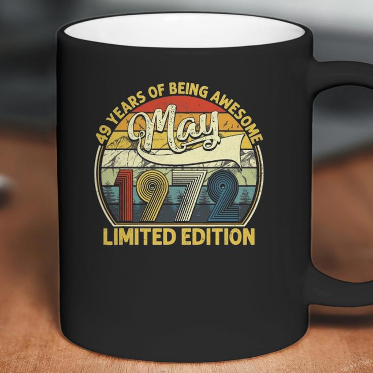 49Th Birthday Gifts 49 Years Old Retro Born In May 1972 Ver2 Coffee Mug