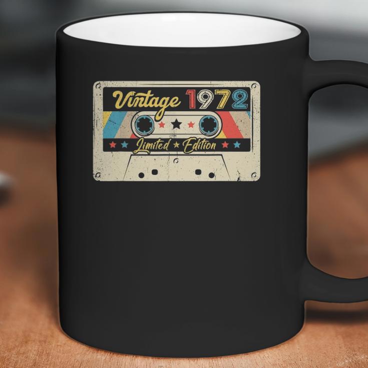 50 Years Old Vintage 1972 Cassette Tape 50Th Birthday Outfit Coffee Mug