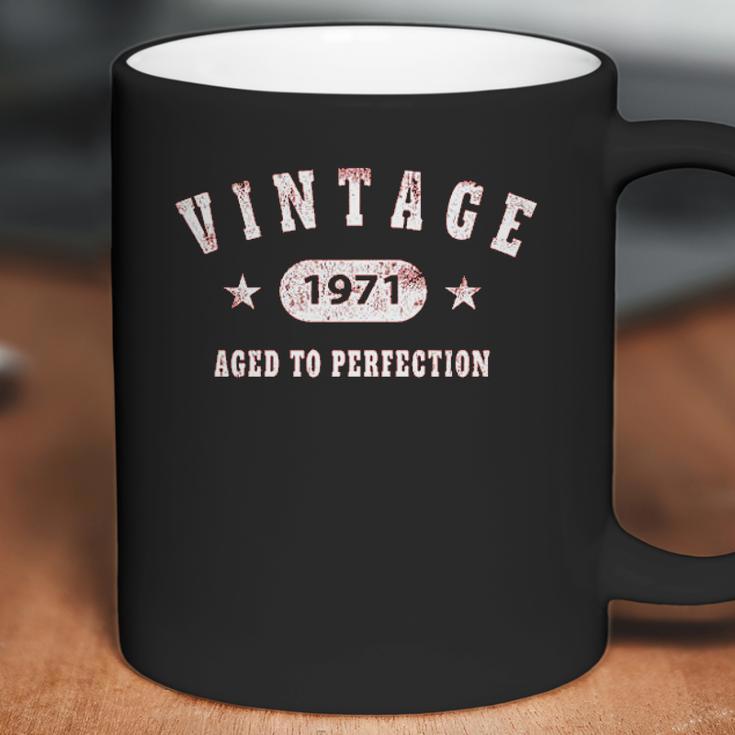 50Th Birthday Gift Vintage 1971 Aged To Perfection Coffee Mug