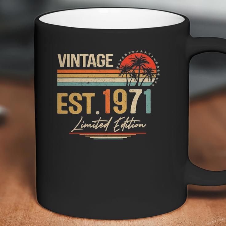 51 Years Old Gifts Vintage Est 1971 Limited Edition 51St Bd Coffee Mug