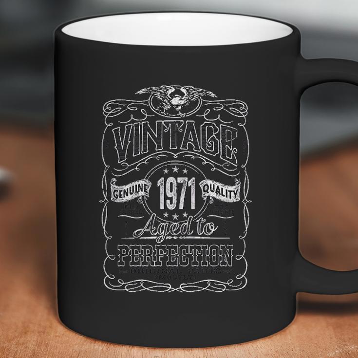 51St Birthday Gift Vintage 1971 Aged Perfection Coffee Mug