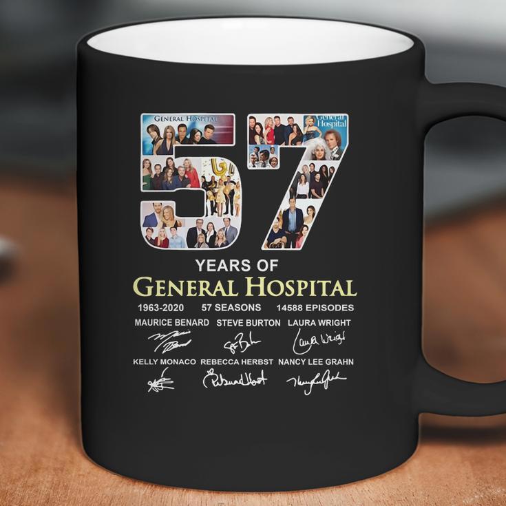 57 Years Of General Hospital 1963 2020 57 Seasons All Characters Signatures Shirtn Coffee Mug