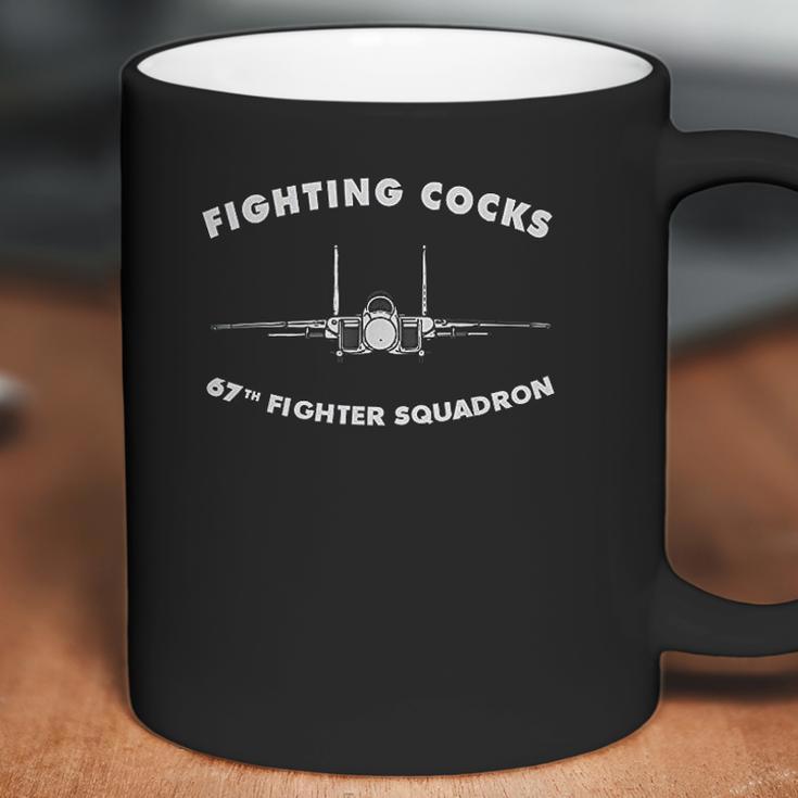 67Th Fighter Squadron The Fighting Cocks F15 Eagle Coffee Mug