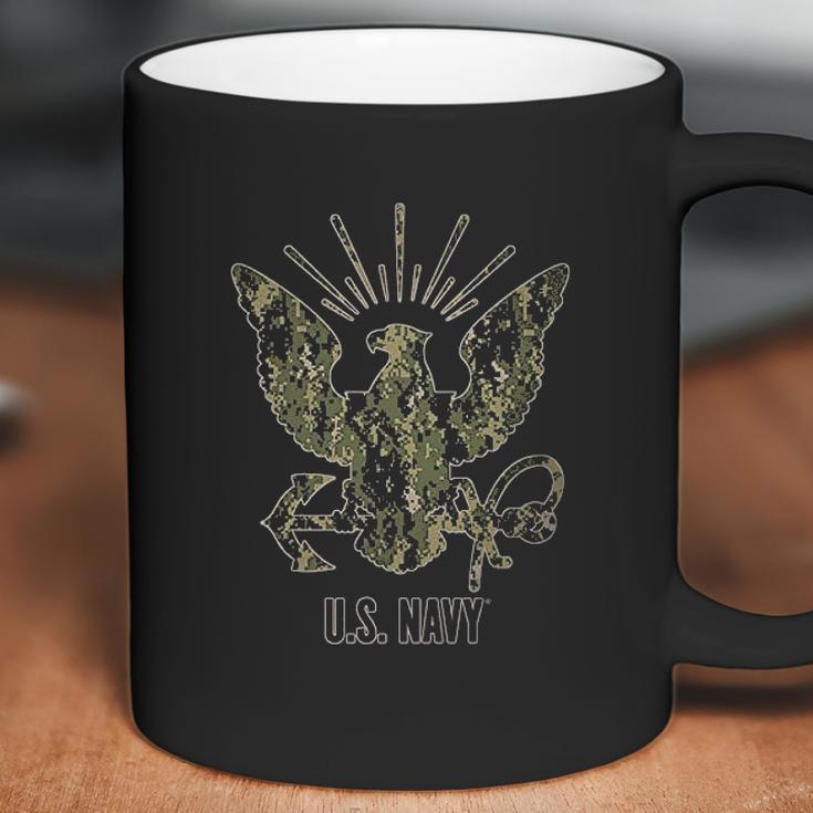 762 Design Usn Type3 Camouflage Eagle Heather Black Coffee Mug