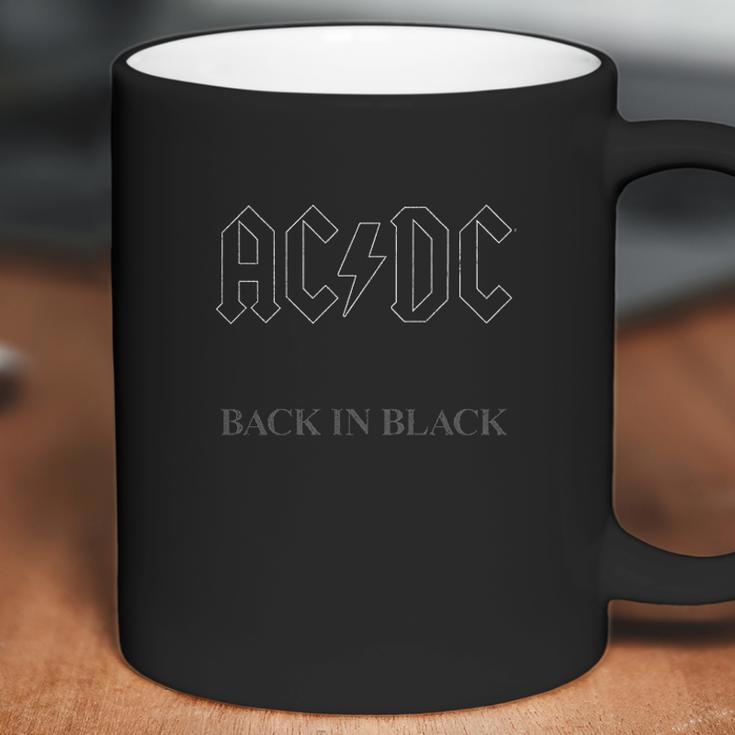 Acdc Back In Black Coffee Mug