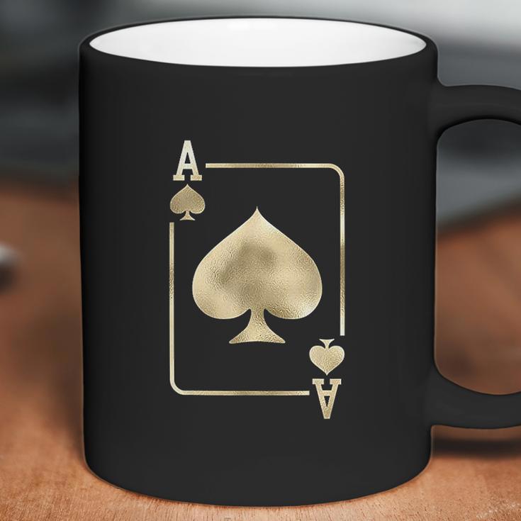 Ace Of Spades Playing Card Coffee Mug