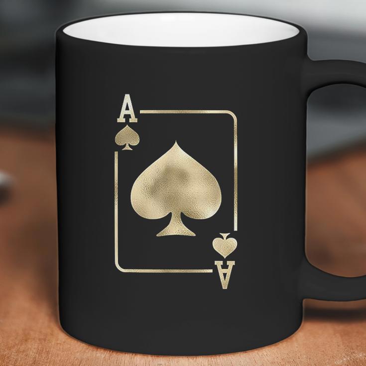 Ace Of Spades Playing Card Halloween Glam Costume Coffee Mug