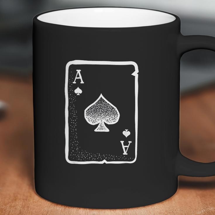 Ace Of Spades Poker Playing Card Halloween Costume Coffee Mug