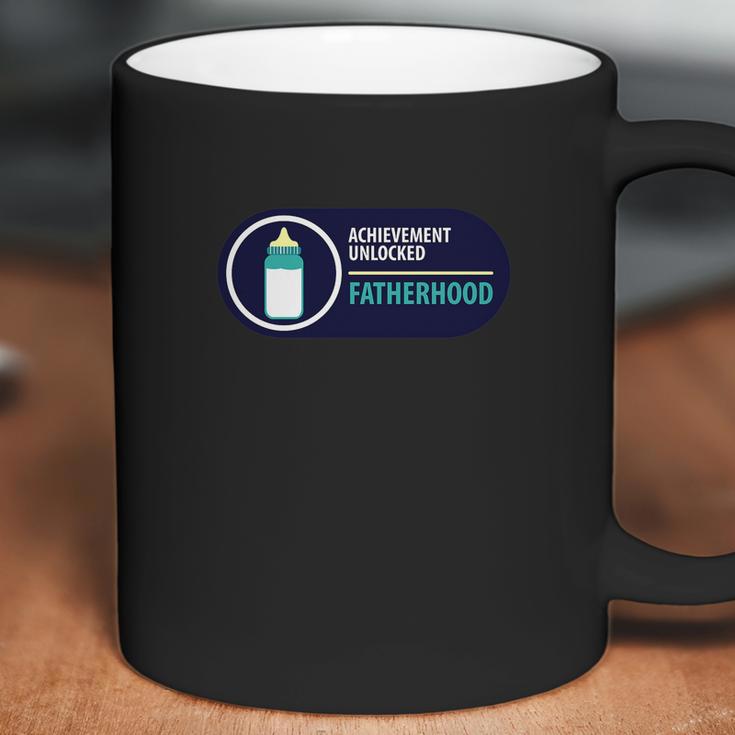 Achievement Unlocked Fatherhood Shirt Funny Daddy Gift Coffee Mug