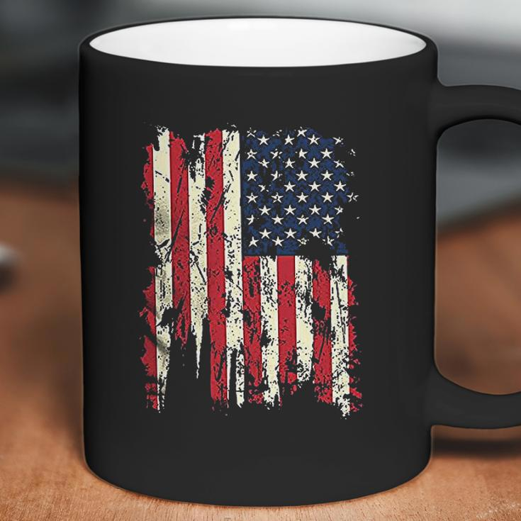 Adult Patriots American Distressed Flag Coffee Mug