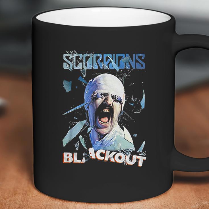 Ae Designs Scorpions Blackout Album Black Coffee Mug