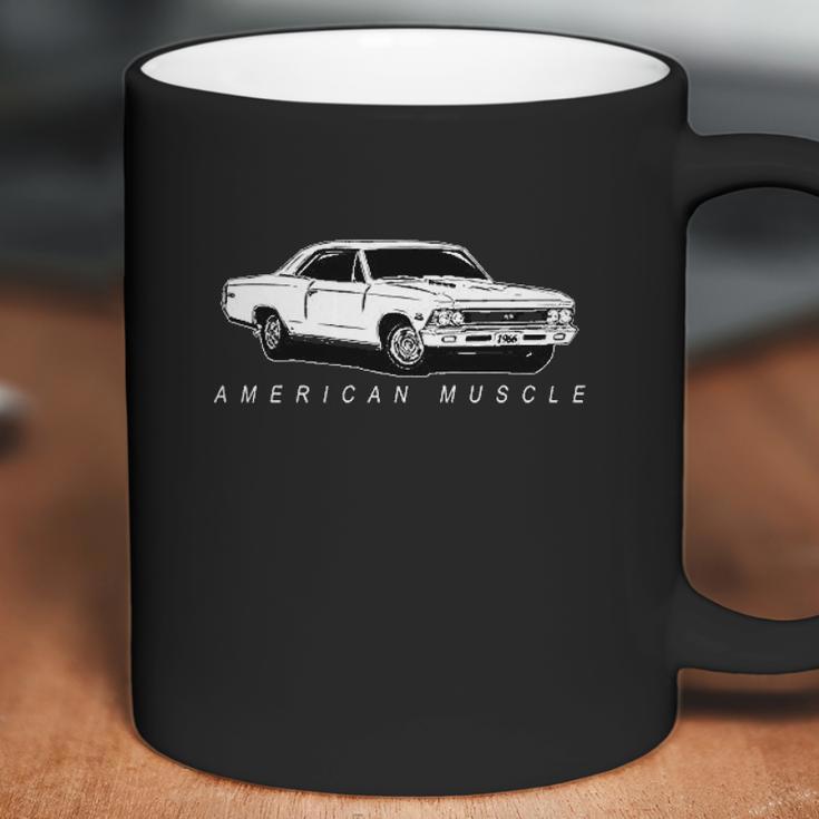 Aggressive Thread 1966 Chevelle American Muscle Car Coffee Mug