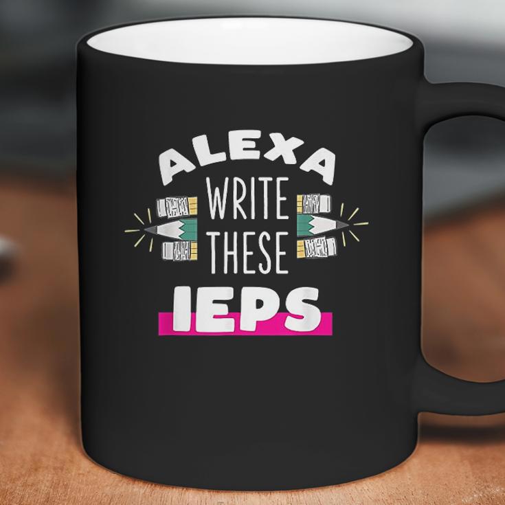 Alexa Write My Iep Funny Teacher Gift For Men And Women Coffee Mug