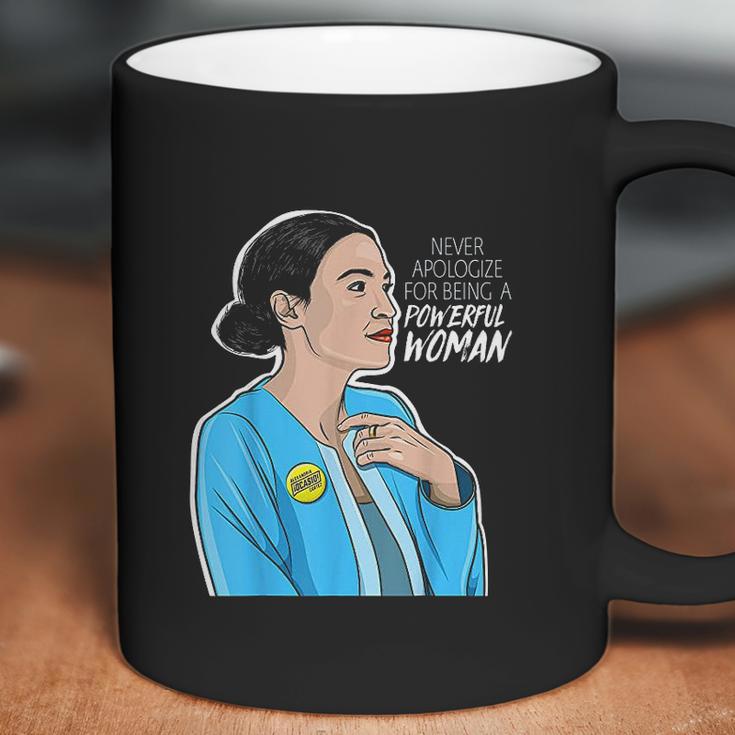 Alexandria Ocasio Cortez Powerful Woman Coffee Mug