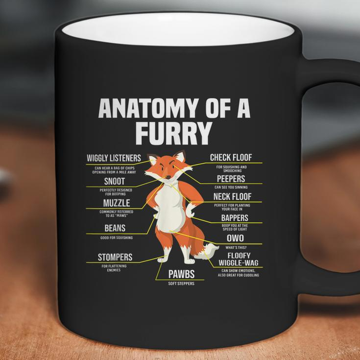 Anatomy Of A Furry Fandom Furries Cute Sweet Funny Coffee Mug