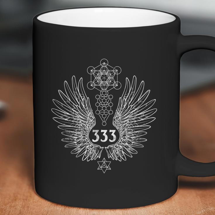 Angel Number 333 Sacred Geometry Healing Coffee Mug