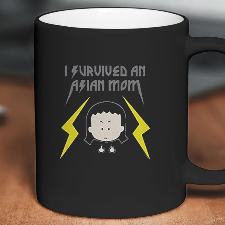 Angry Little Asian Girl I Survived An Asian Mom Coffee Mug