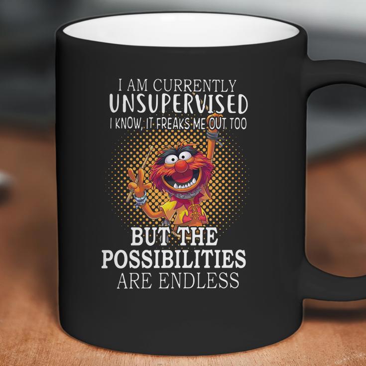 Animal Muppets I Am Currently Unsupervised I Know It Freaks Me Out Too Shirt Coffee Mug