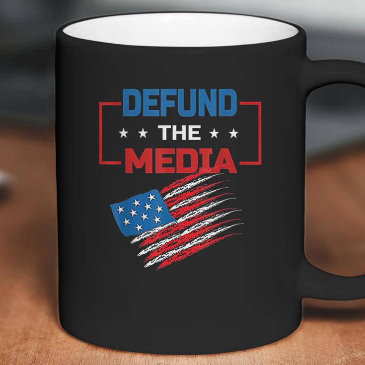 Anti Fake News Defund The Media Coffee Mug