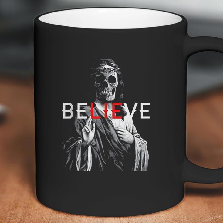 Antichrist Jesus Skull Believe Atheist Coffee Mug