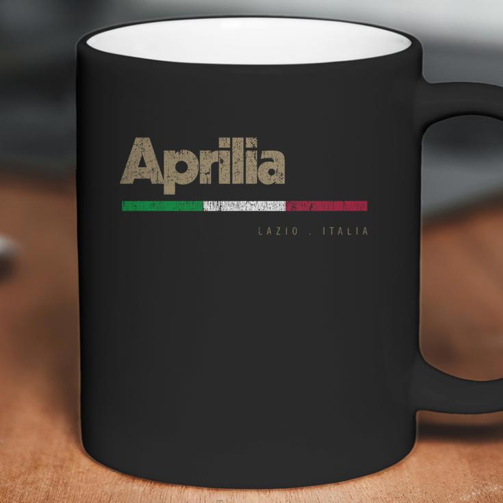 Aprilia Italian City Retro Flag Italy Gift Graphic Design Printed Casual Daily Basic Coffee Mug