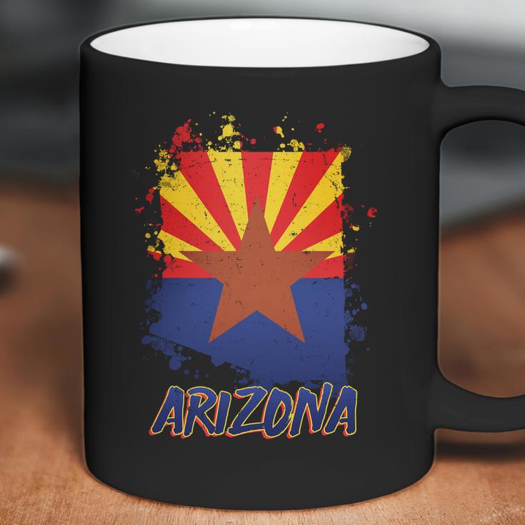 Arizona State Star Flag Coffee Mug