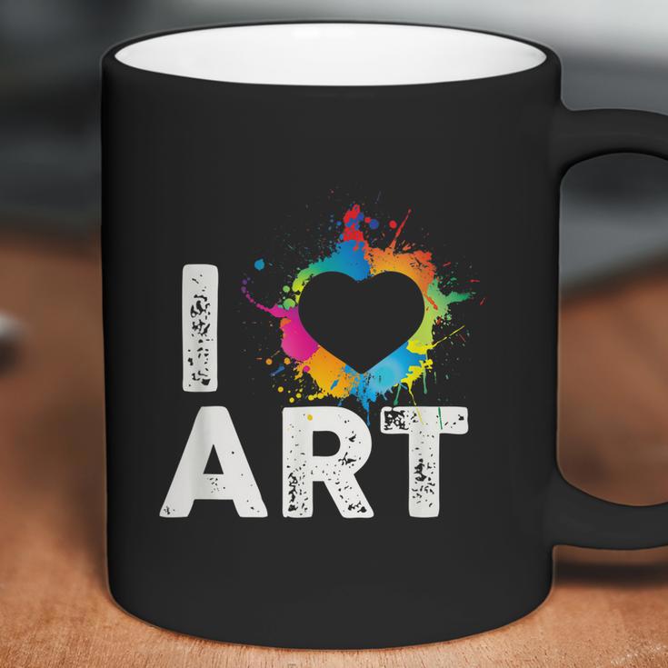 Ars For Teachers I Love Art Artist Coffee Mug