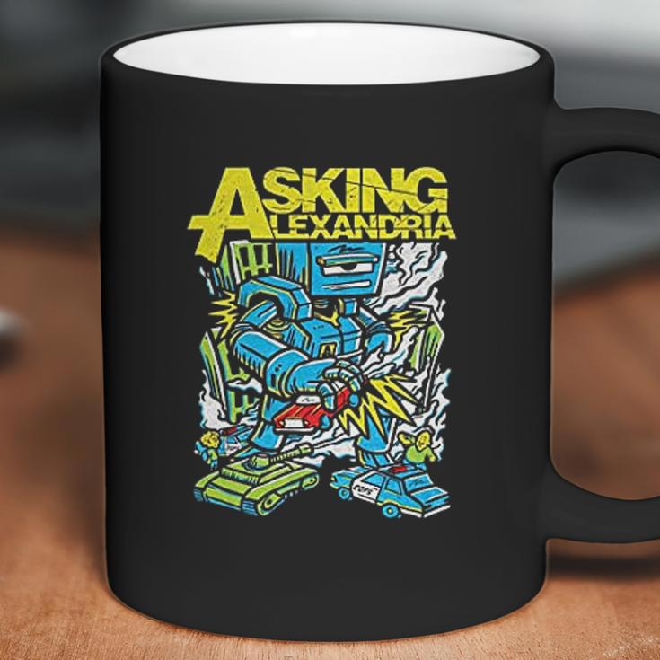 Asking Alexandria Robot Coffee Mug