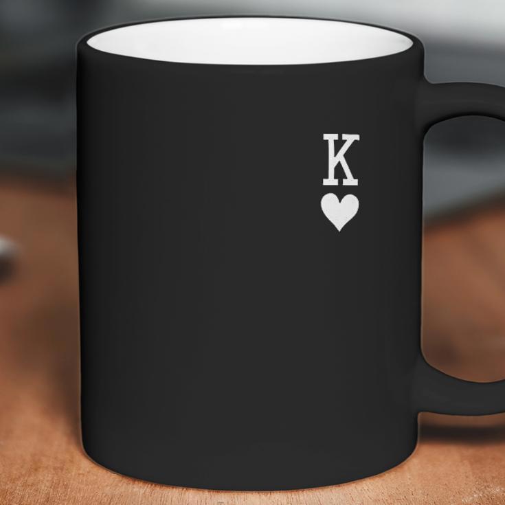 Atching Couple Poker Q King Coffee Mug