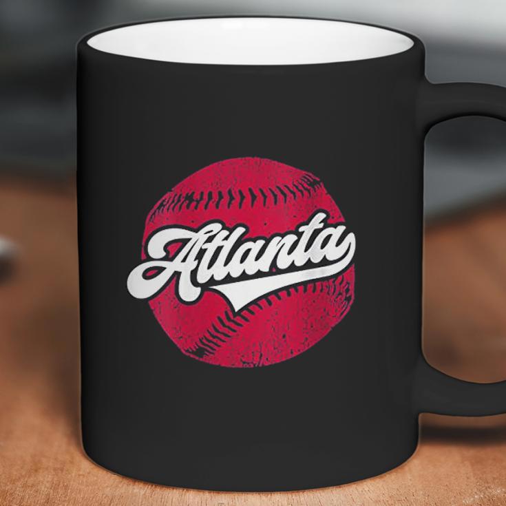 Atlanta Baseball Vintage Atl Pride Retro Gift Coffee Mug