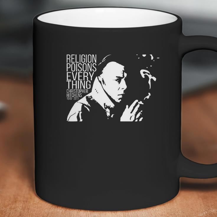 Aucar Christopher Hitchens Relegion Poisons Everything Coffee Mug