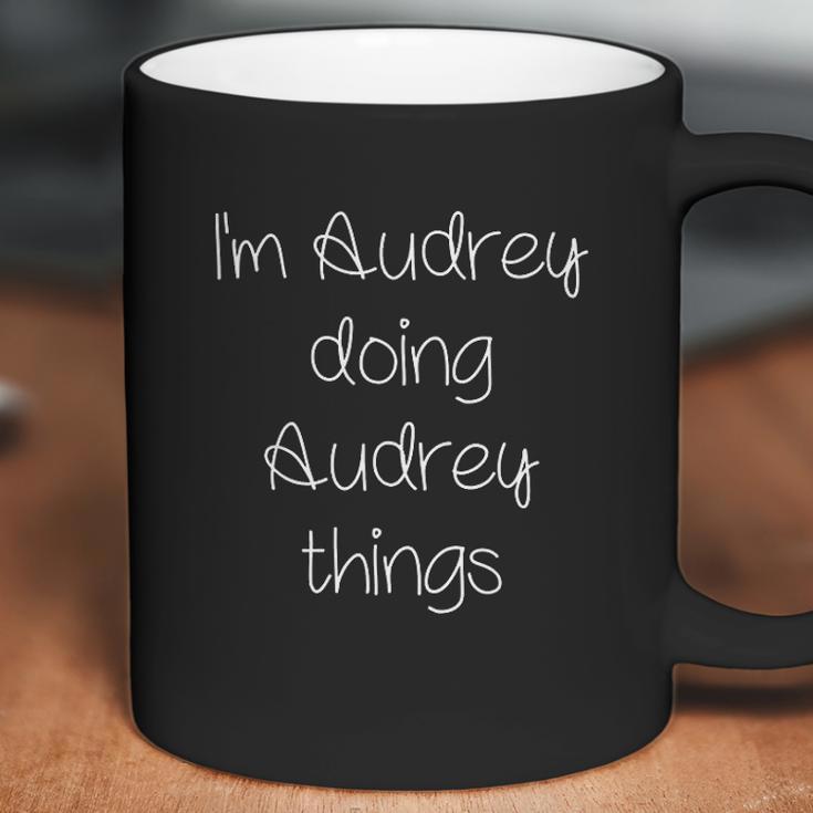 I Am Audrey Doing Funny Things Coffee Mug