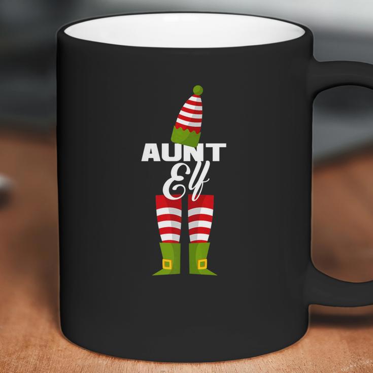 Aunt Elf Funny Pj Christmas Pajama Jammie Coffee Mug