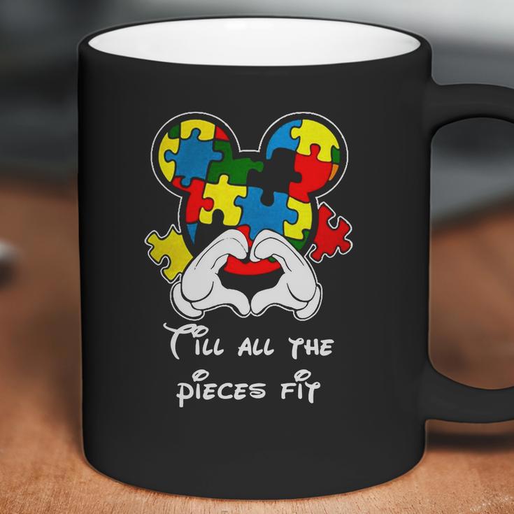 Austim Mouse Cartoon - Austim AwarenessShirt Coffee Mug