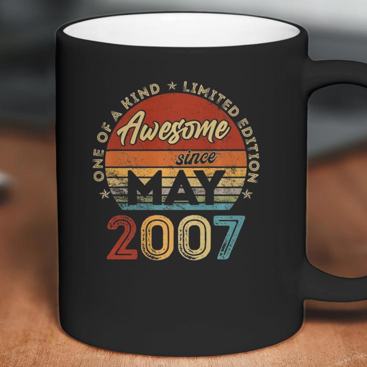 Awesome Since May 2007 15Th Birthday Gift 15 Years Old Boy Coffee Mug