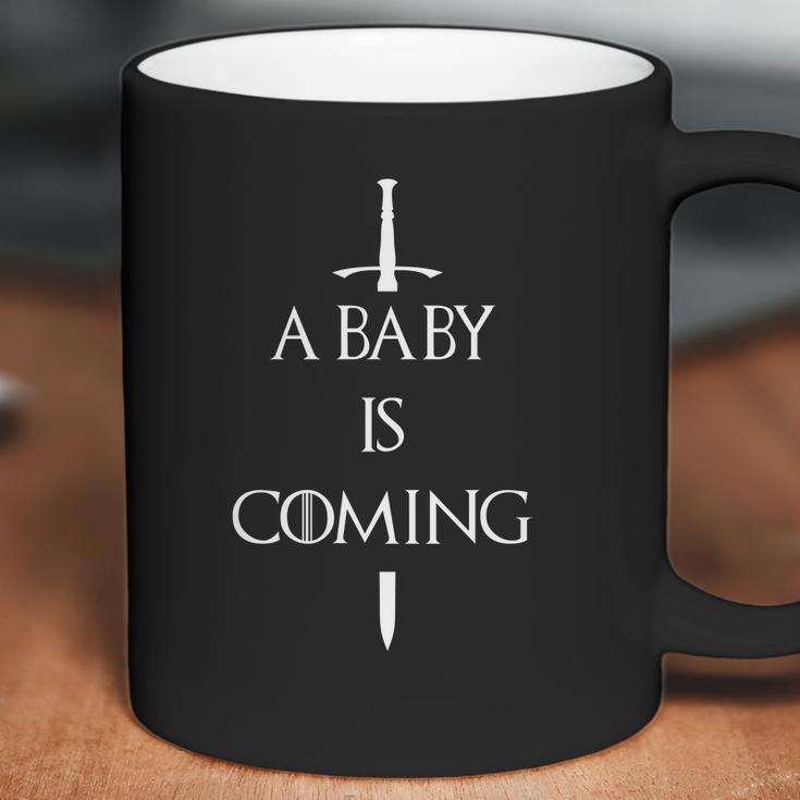 A Baby Is Coming Funny Tv Show Parody Tee Coffee Mug