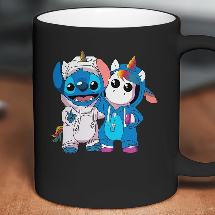 Baby Unicorn And Stitch Coffee Mug