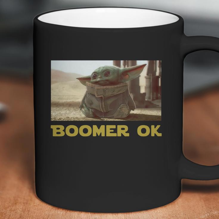 Baby Yoda Boomer Ok Coffee Mug