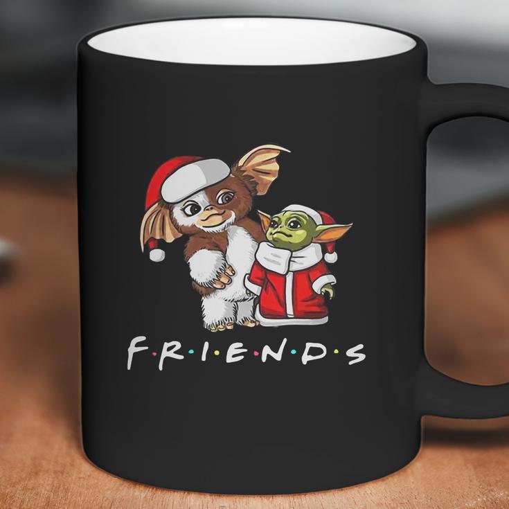 Baby Yoda And Baby Gizmo Santa Friends Christmas Coffee Mug